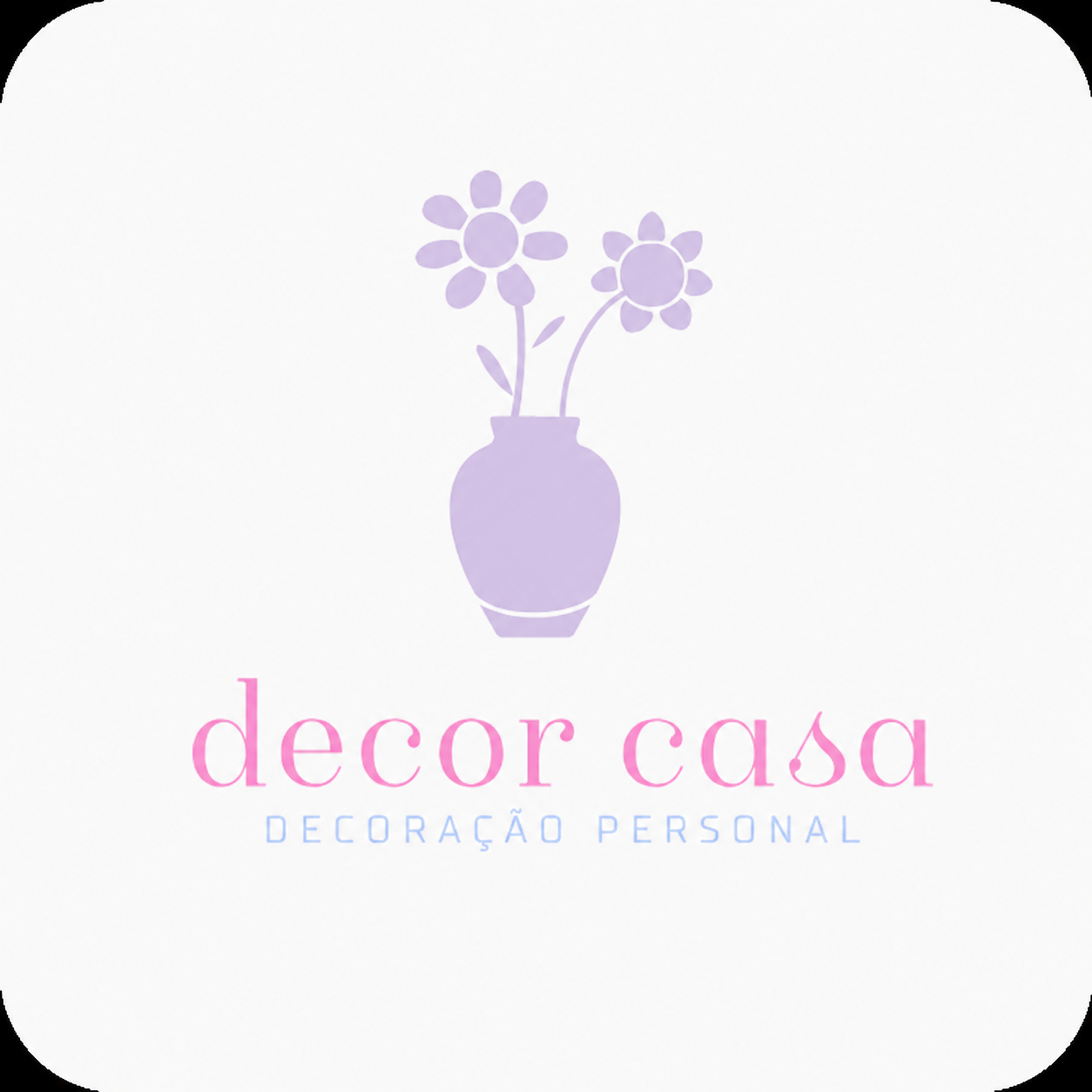 Logomarca Decor Casa Decoração Personal criada com IA